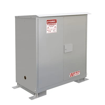 Sab nraum zoov Flammable Liquid Safety Txee Nrog Tus Kheej -Kaw Qhov Rooj – 115 Gallon|SYSBEL WA510025Z