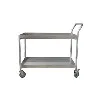 Sysbel 2-Tier Stainless Hlau Kuaj laub ntawm lub log
