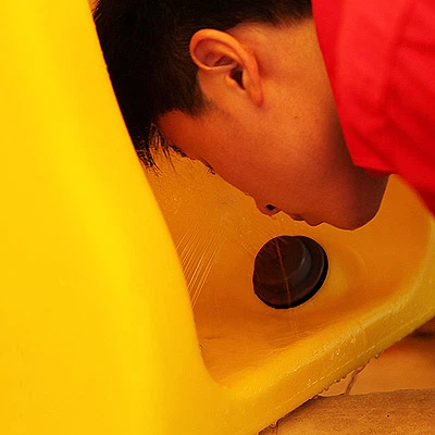 Portable Qhov Muag Ntxuav thiab Kev Ruaj Ntseg Chaw Tso Dej