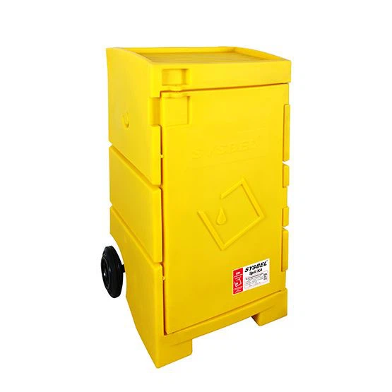 Polyethylene Spill Emergency Handling Cart And Set